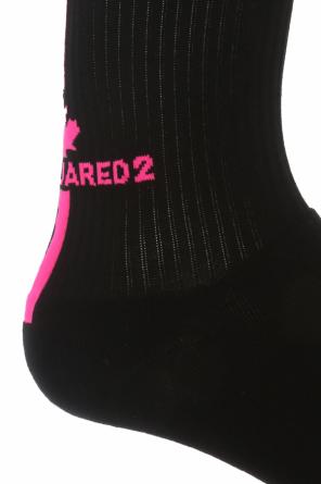 Logo-embroidered socks, zdjęcie 2 Logo-embroidered socks od Dsquared2